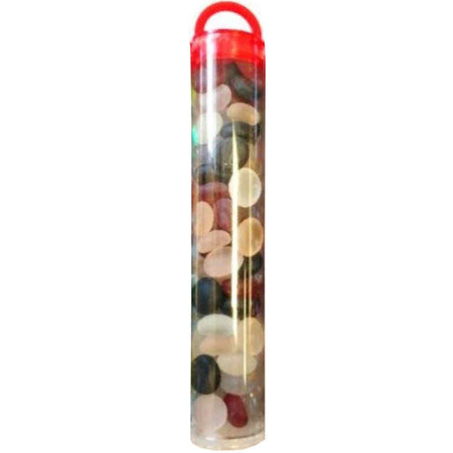 Frosted Mixed Colors Glass Stones in 5.5` Tube (40)