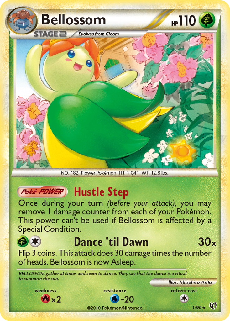 Bellossom (1/90) [HeartGold & SoulSilver: Undaunted]