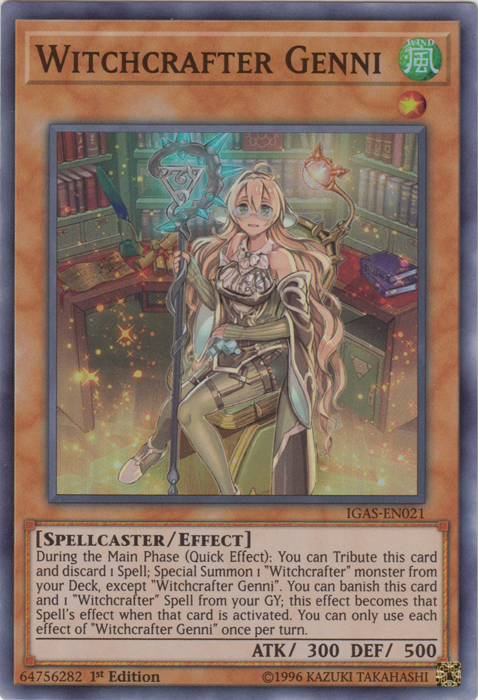 yugioh witchcrafter deck Schmietta - The Infinity Chasers You can only use 1 Witchcrafter Creation effect per turn Witchcrafter Genni (Duel Links) -