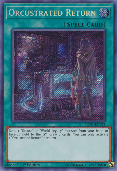 yugioh orcust cards Orcustrated Return [SOFU-EN058] Secret Rare