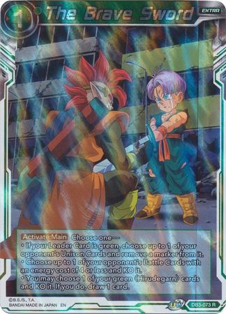 dragon ball super card game giant force The Brave Sword (DB3-073) [Giant Force]