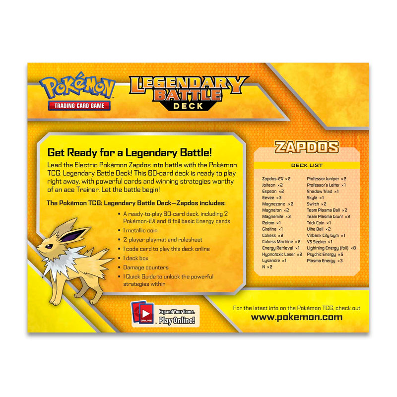 XY: Steam Siege - Legendary Battle Deck (Zapdos)