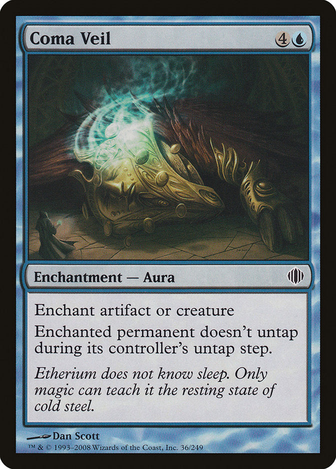 sleep mtg card Coma Veil [Shards of Alara]