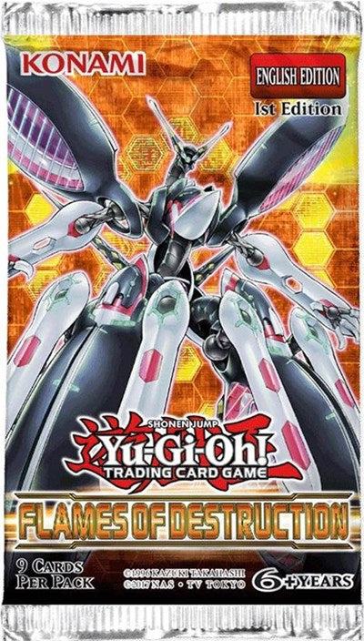 Flames of Destruction - Booster Pack (1st Edition)