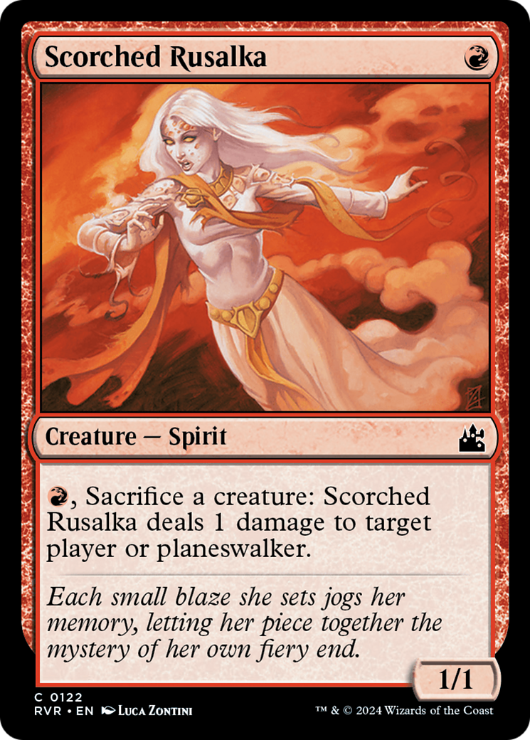 Scorched Rusalka [Ravnica Remastered]