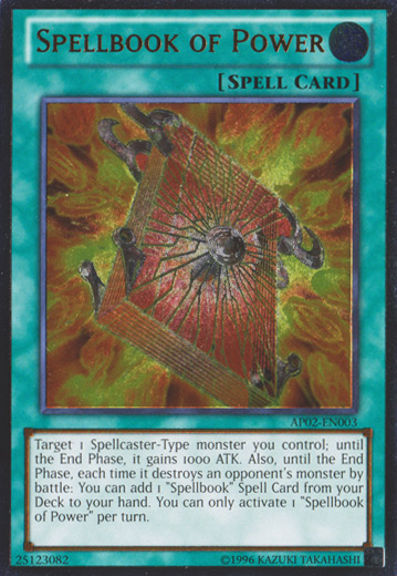 yugioh spellbook cards Spellbook of Power [AP02-EN003] Ultimate Rare