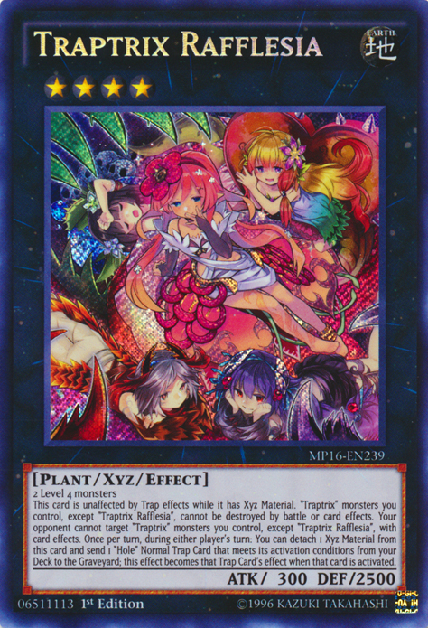 yugioh traptrix cards Vesiculo - MP22-EN063 Super Rare Your opponent cannot target Traptrix monsters you control Yu-Gi-Oh! TCG Structure Deck Forest