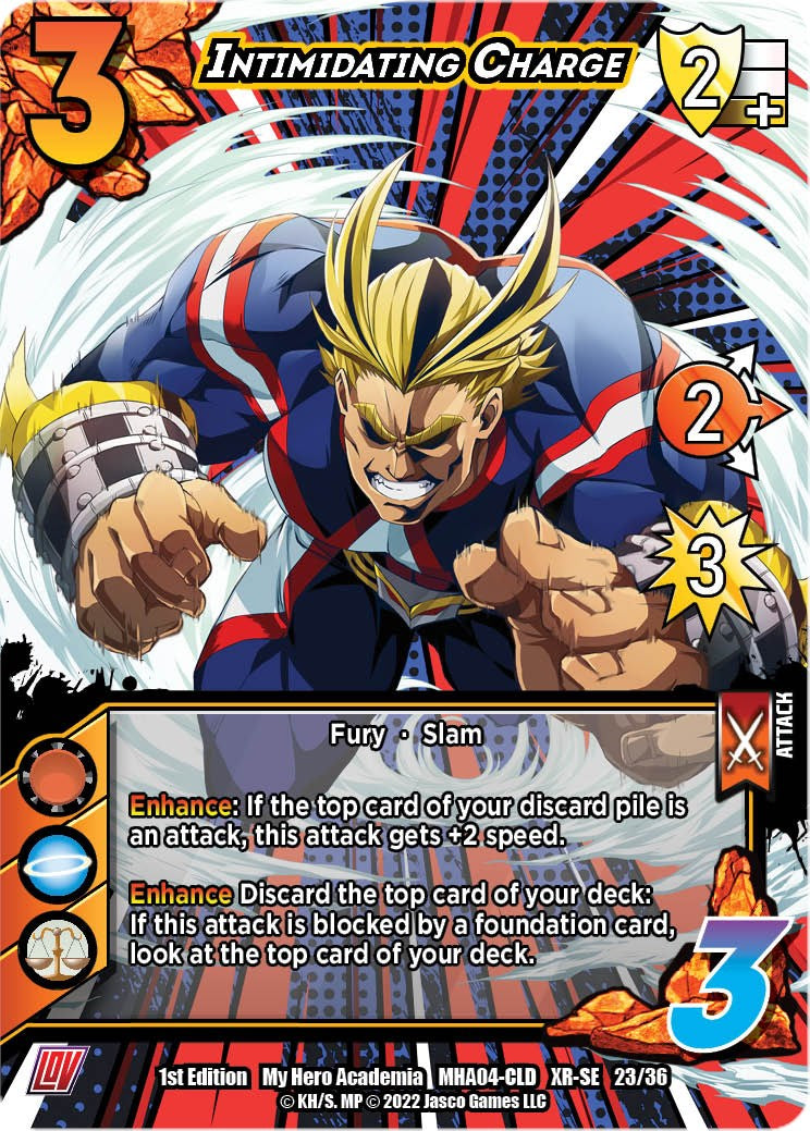 Intimidating Charge (XR) [League of Villains]