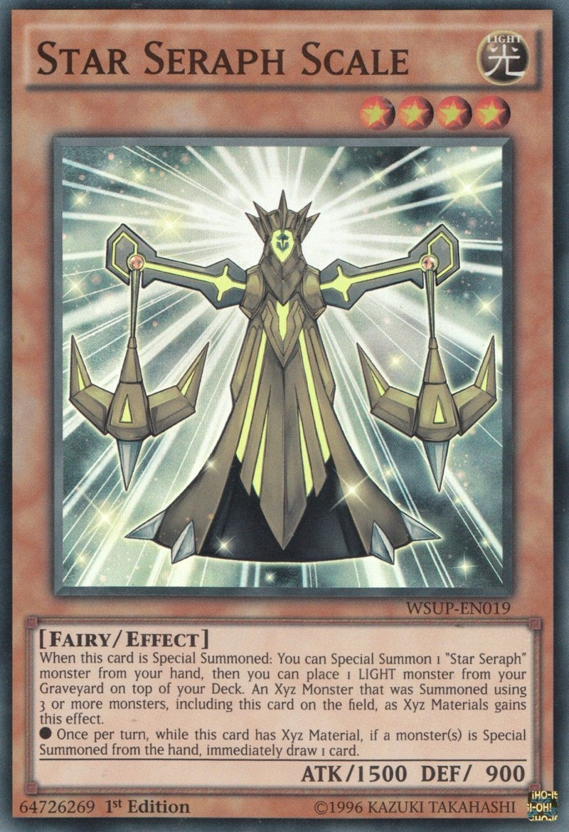 star deck yugioh Star Seraph Scale [WSUP-EN019] Super Rare